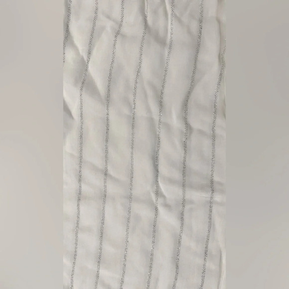 NWT Habitual Kids Faye Metallic Stripe Top & Wide-Leg Pants Swim Cover-Up Set 6X - Picture 9 of 11